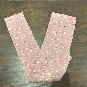 Girl’s Wonder Nation Floral Leggings Sz L (10/12)